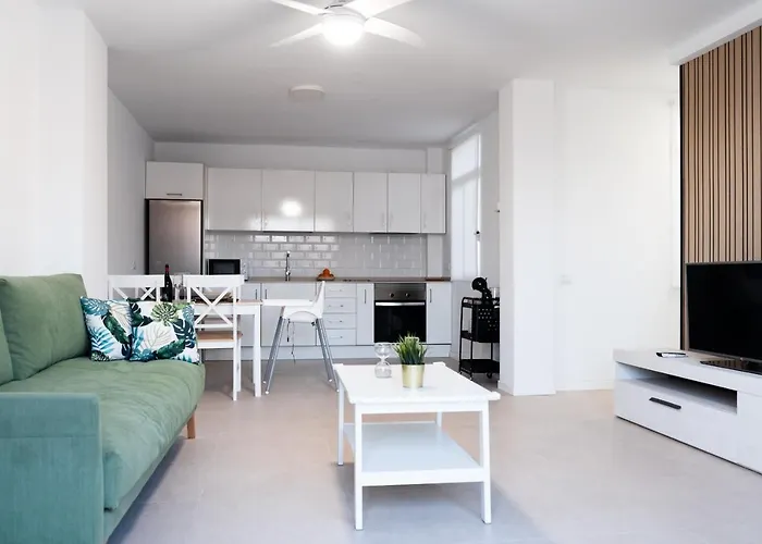 公寓 Homeforguest Atico Martina Con Terraza En Cristianos