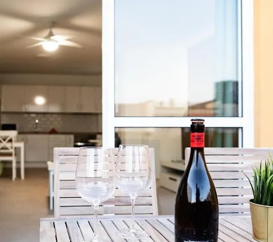 アパート Homeforguest Atico Martina Con Terraza En Cristianos ロスクリスティアーノス